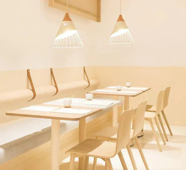 Samtida Hänglampa med Järnskärm - E27 Fäste Carvallo