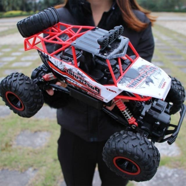 RoyaleGlow 4x4 Rock Crawler Monster Truck för barn Carvallo