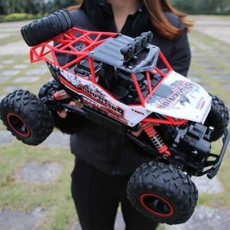 RoyaleGlow 4x4 Rock Crawler Monster Truck för barn Carvallo