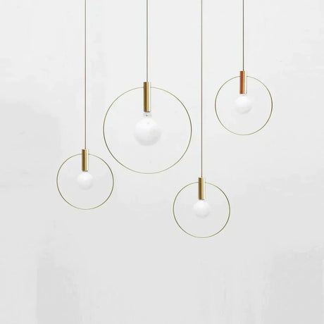 Skandinavisk Ring Hänglampan – Snygg Industriell Stil Carvallo