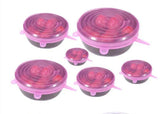 6-dela Set Flexibel Silikontaklock Carvallo