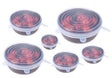 6-dela Set Flexibel Silikontaklock Carvallo
