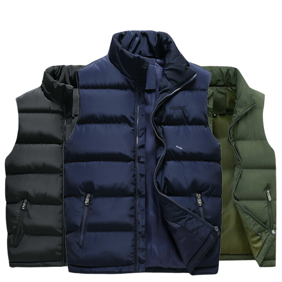 Ärmlös vadderad pufferjacka för herrar-Hemnix-Hemnix