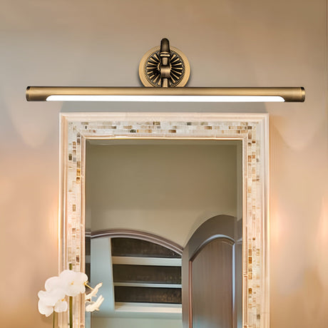 Vintage koppar LED vägglampa för elegant heminredning Carvallo