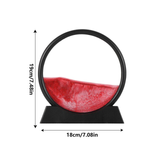 SereneFlow - förtrollande rörlig sandkonst för avkoppling Carvallo