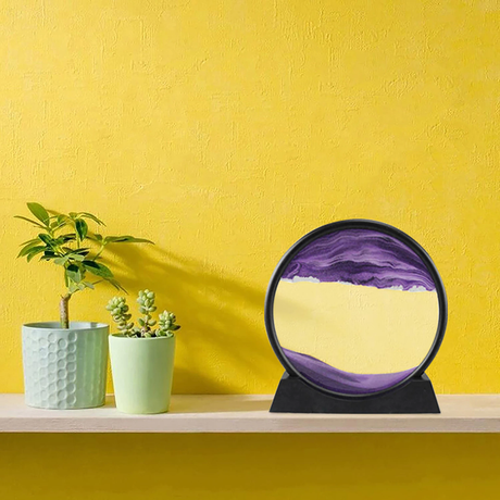 SereneFlow - förtrollande rörlig sandkonst för avkoppling Carvallo