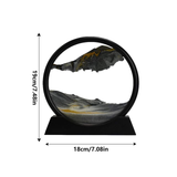 SereneFlow - förtrollande rörlig sandkonst för avkoppling Carvallo
