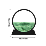 SereneFlow - förtrollande rörlig sandkonst för avkoppling Carvallo