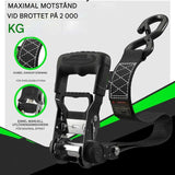 TightHold – Retractable Spännbandskit 4-pack | Självinrullande Spännband för Enkel och Stabil Lastsäkring-Tie Down Straps-BB-Hemnix