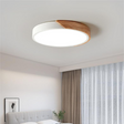 CircaLume Trä Taklampa – Rund Nordisk LED Plafond i Massivt Trä Hemnix