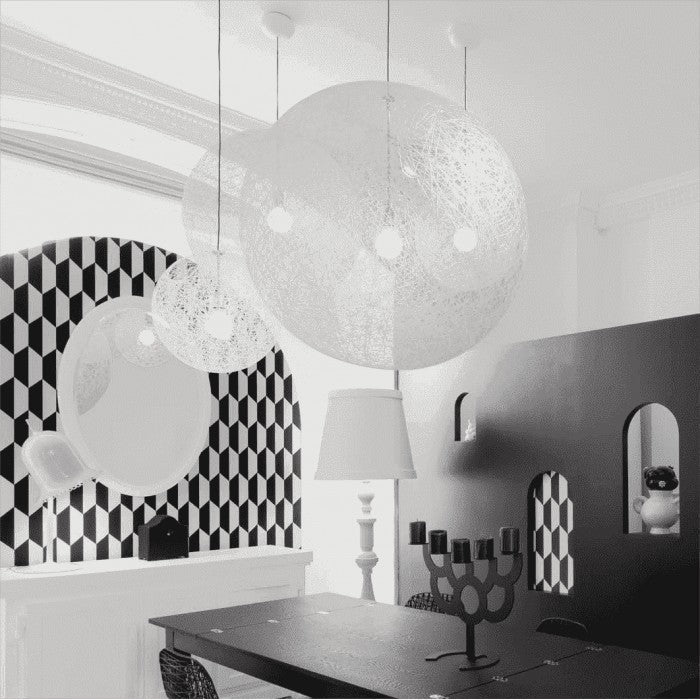 RandomGlow - Unik Slumptäckande Design Pendellampa För Moderna Interiörer Carvallo