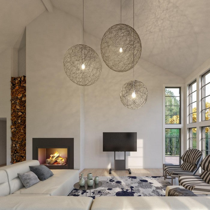 RandomGlow - Unik Slumptäckande Design Pendellampa För Moderna Interiörer Carvallo