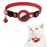 Katt Halsband Nylon Reflekterande GPS Tracker Rem Carvallo