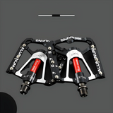 Robusta lätta aluminiumcykelpedaler med rutschfritt grepp Carvallo