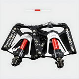 Robusta lätta aluminiumcykelpedaler med rutschfritt grepp Carvallo