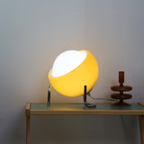 Glasbordslampa med retro nordisk design Carvallo