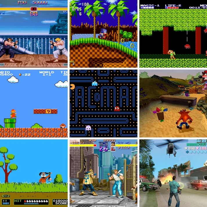 RetroArcade – Ultimate spelkonsol med 15.000+ spel och 4K-kvalitet Carvallo