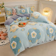 Tjock Fleece Varm Flanell Vinter Duvet Set Carvallo