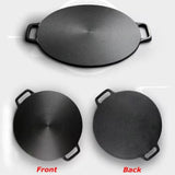 Förkryddat gjutjärnsroti tawa – platt non-stick-panna för chapati, dosa och tortilla MILA Sverige