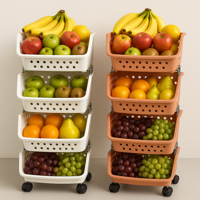 KitchenRack - Space-Saving Stackable Vegetable Organizer MILA Sverige