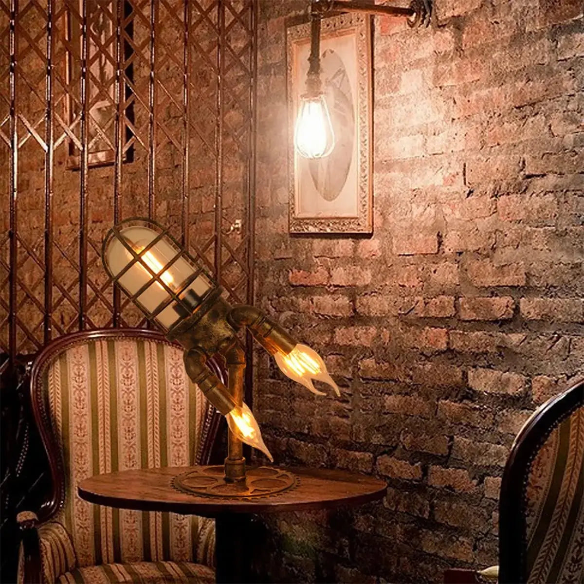 Steampunk raketlampa-Lights-Bellasverige-Hemnix