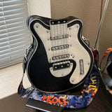 Rockstar - Vintage Retro Gitarr Crossbody Väska MILA Sverige