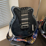 Rockstar - Vintage Retro Gitarr Crossbody Väska MILA Sverige