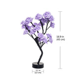 RoseGlow - Elegant Led Träslampa För En Romantisk Stämning Carvallo