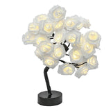 RoseGlow - Elegant Led Träslampa För En Romantisk Stämning Carvallo