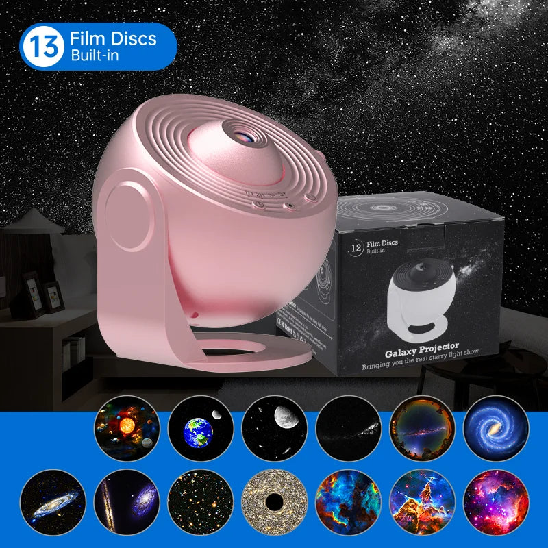 12 i 1 Nattljus Galaxy Projektor Carvallo