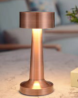 LED Bordslampa - Guld - Dimbara - Touchknapp - Modern Design Carvallo