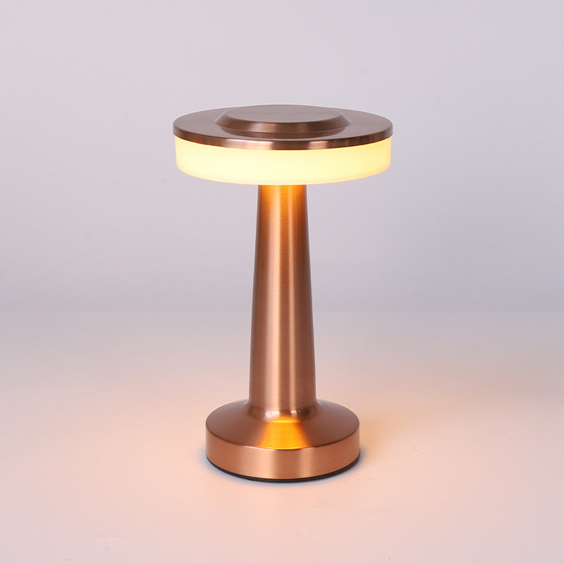 Bordlampa Metall LED Uppladdningsbar Dimmbar Ljus Carvallo