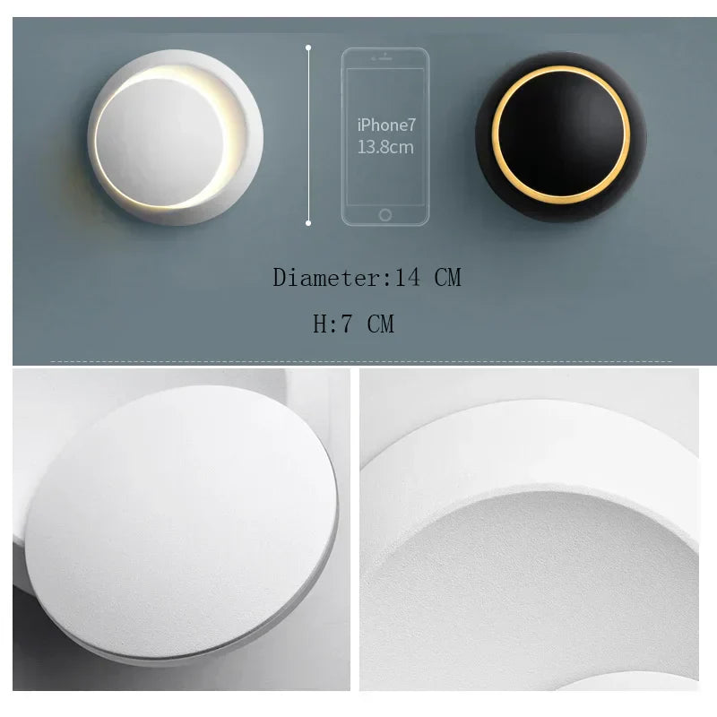 Vägglampa Justerbar LED Aluminium Sconces Carvallo