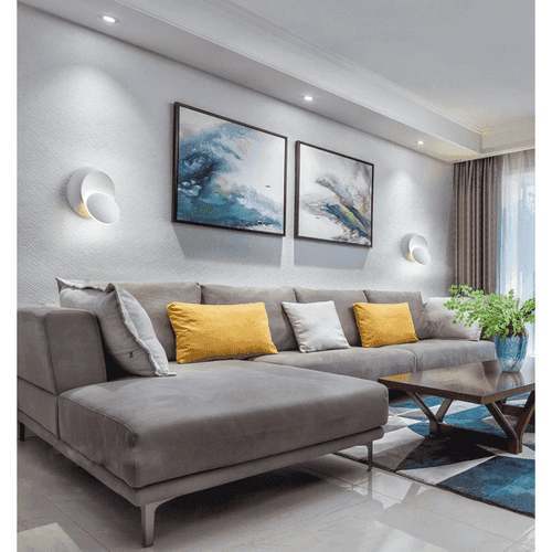 OrbGlow - 360° justerbar vägglampa för moderna rum Carvallo