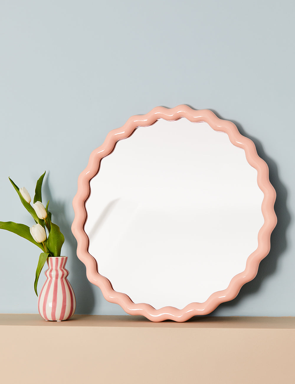 Lumièva - Blush Wave-spegel MILA Sverige