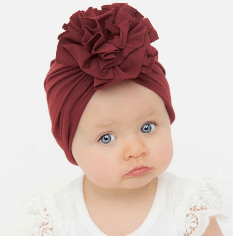 Rufsig topp baby turban hatt-Kids-Hemnix-Hemnix