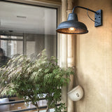 Vägglampa Rustik Svart Utomhuslampa Carvallo