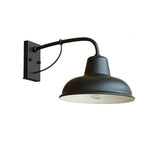 Vägglampa Rustik Svart Utomhuslampa Carvallo
