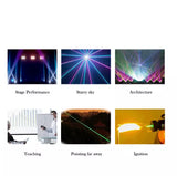 Laserpekare Uppladdningsbar Röd Mångsidig Ficklampa Set Carvallo