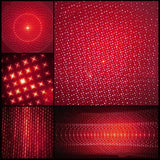 Laserpekare Uppladdningsbar Röd Mångsidig Ficklampa Set Carvallo