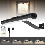 Royallure 4000mAh Trådlös Bildlampa med Fjärrkontroll, Uppladdningsbar Konstvägglampa Carvallo