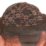 Royaleva Premium Spets Front Kort Lockig Pixie Bob Mänskligt Hår Väv Peruk Carvallo