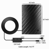 TV-antenn Inomhus 4K Lång räckvidd Antenn Carvallo