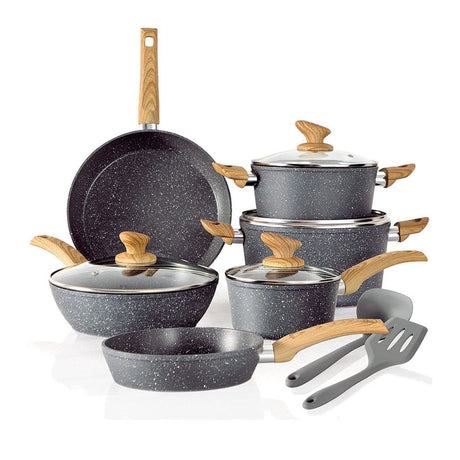 12-delars nonstick köksredskap set Carvallo