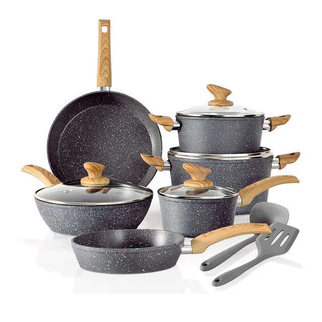 12-delars nonstick köksredskap set Carvallo