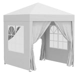2m x 2m Utomhus Fällbar Gazebo Tält - Pop Up Partytält Carvallo