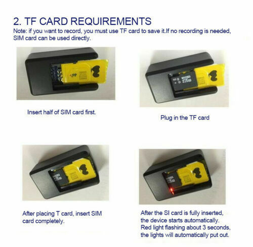GPS Tracker Mini Bärbar Magnetisk Enhet Carvallo