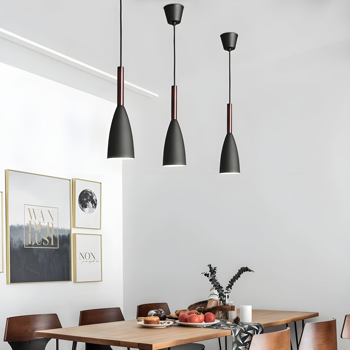 Pendelamp i skandinavisk design – höj- och sänkbar & modern | perfekt för kök & sovrum Carvallo