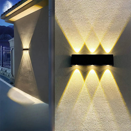 Up & Down Solär Utomhus Vägglampa Carvallo