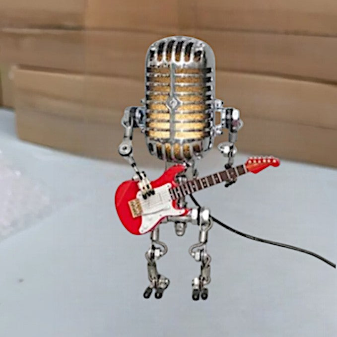 Guitarlampa - Robotlampa med gitarr Carvallo